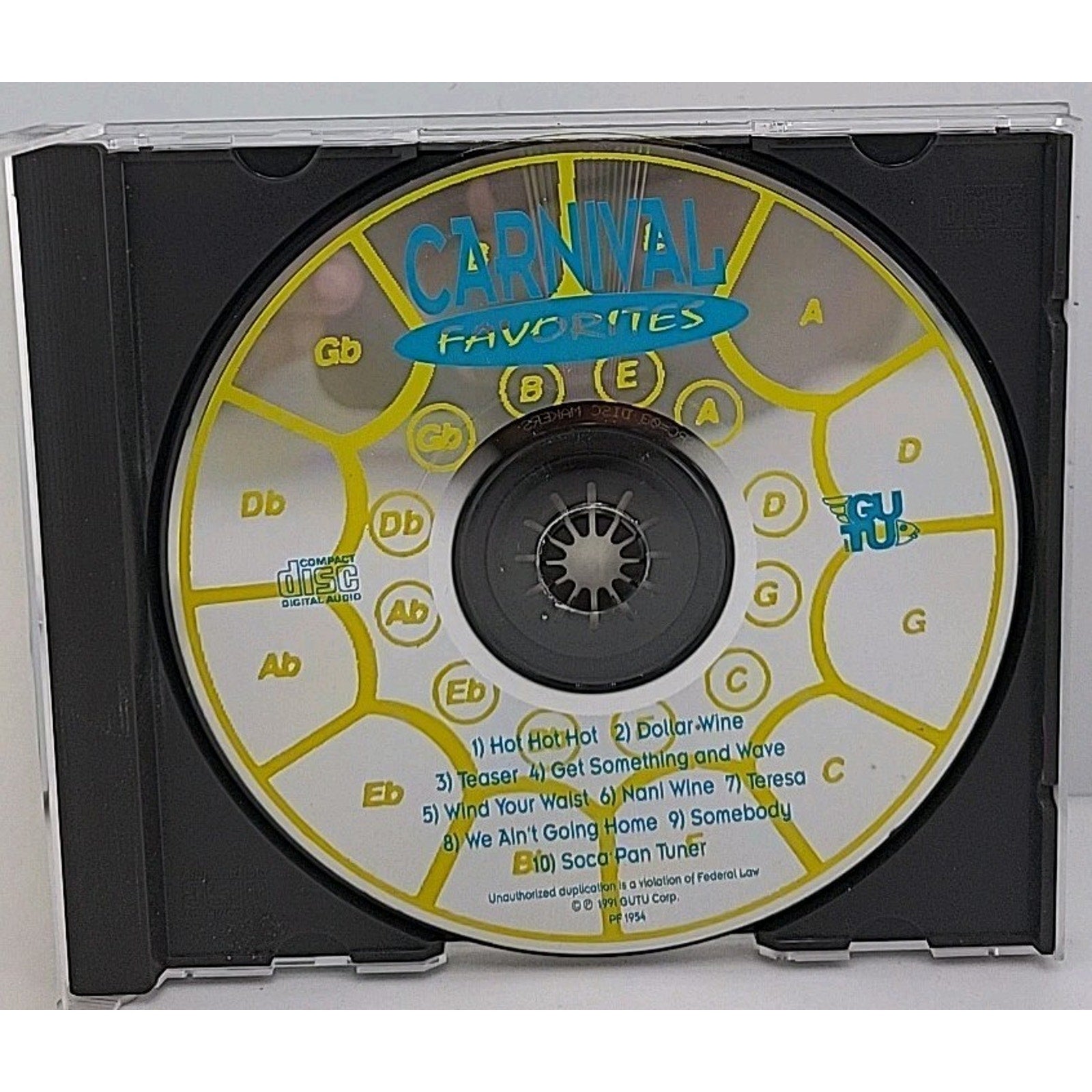 Carnival Favorites CD Compilation