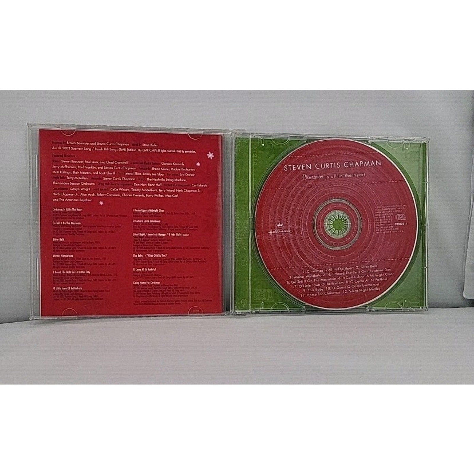 Christmas is All in the Heart Steven Curtis Chapman (CD, 2003)