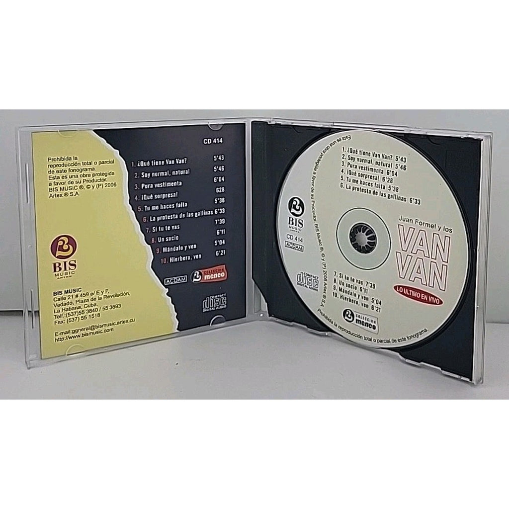Lo Ultimo En Vivo by Juan Formell (CD, 2008)
