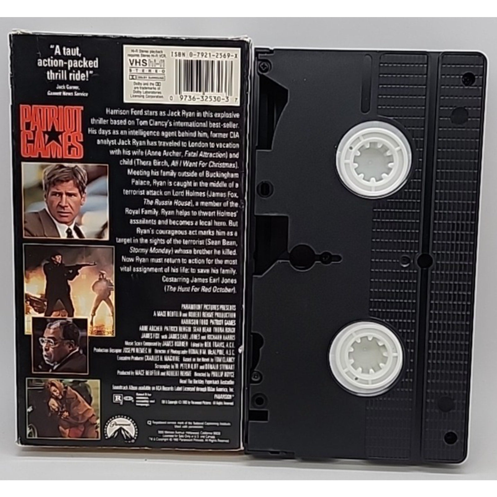 Patriot Games (VHS, 1992)