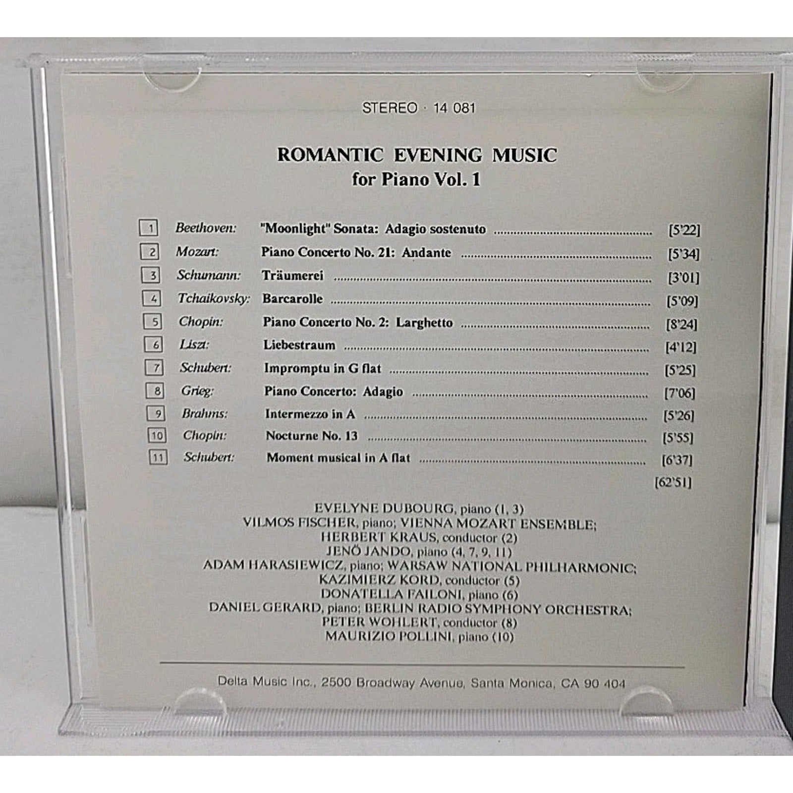 For Piano-Vol. 1 by Various (CD, 1993)