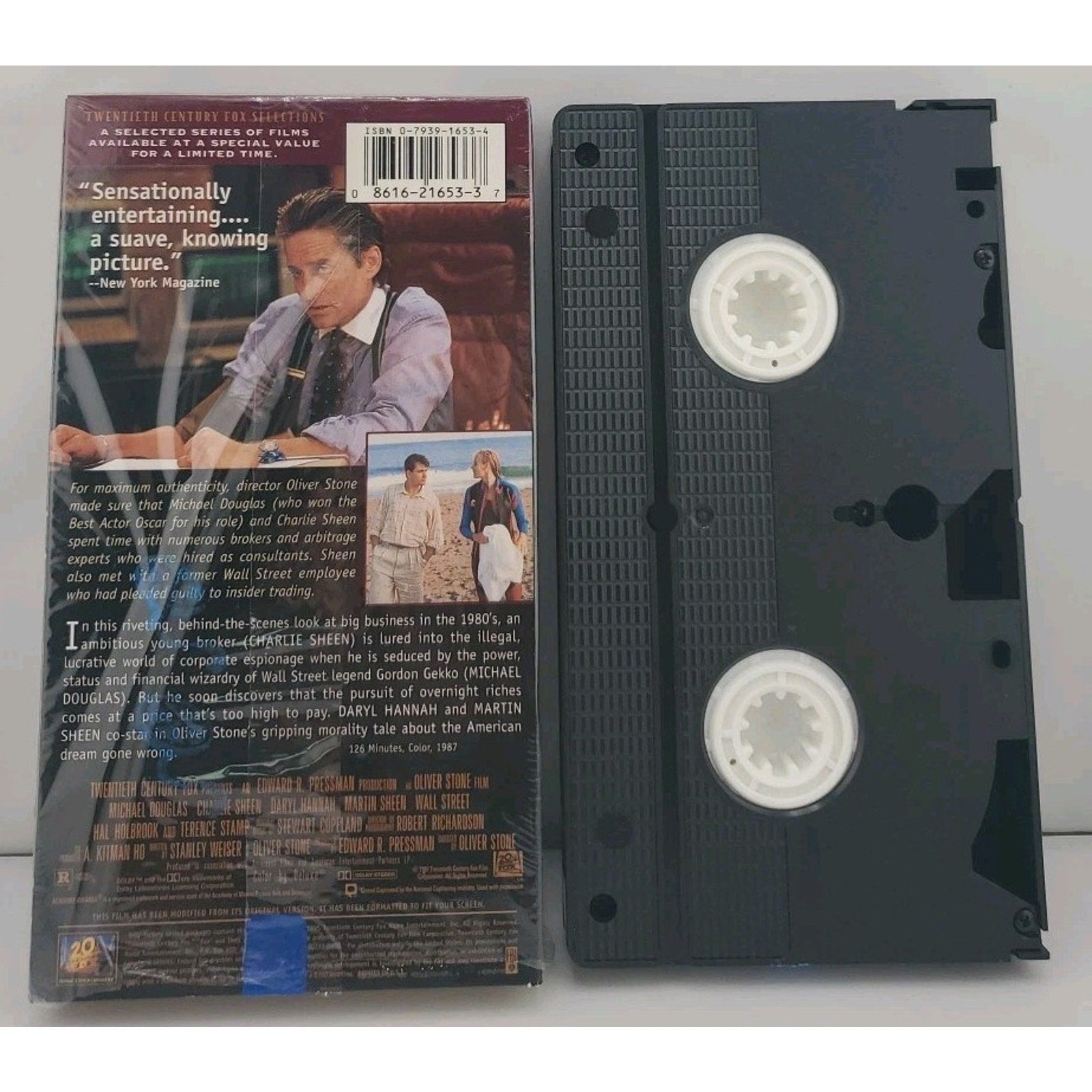 Wall Street (VHS, 1996) *Brand New*