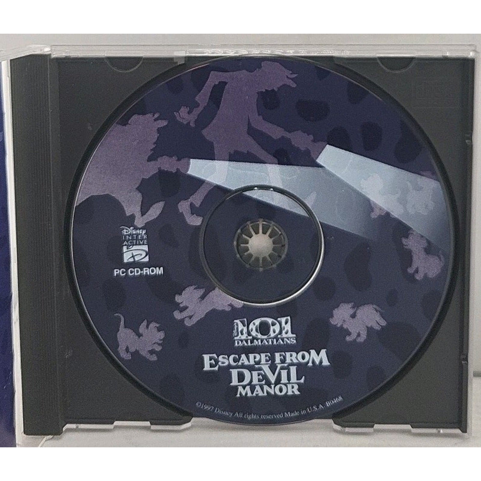 Disney's 101 Dalmations Escape From DeVil Manor Windows CD