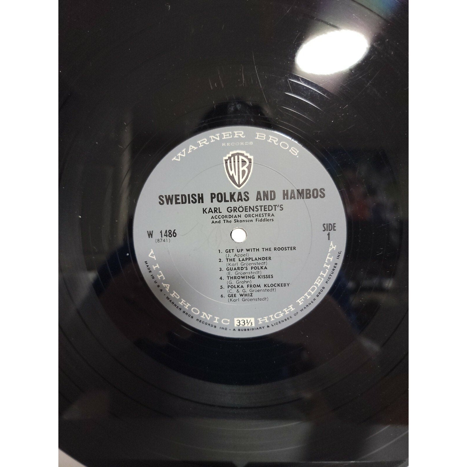 Karl Groenstedts - Swedish Polkas And Hambos (Vinyl)