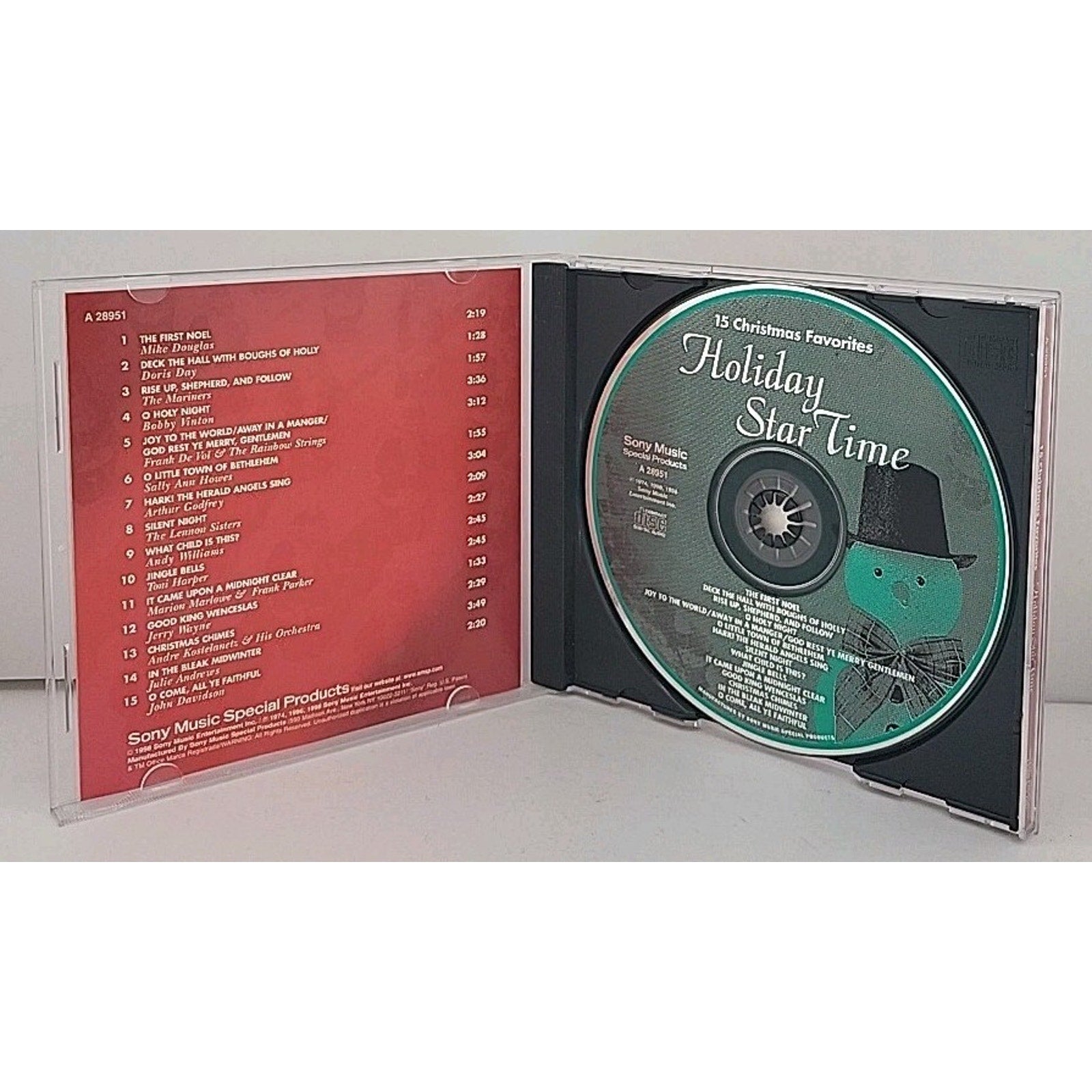 Various Artist: 15 Christmas Favorites: Holiday Star Time (CD 1998 Sony)