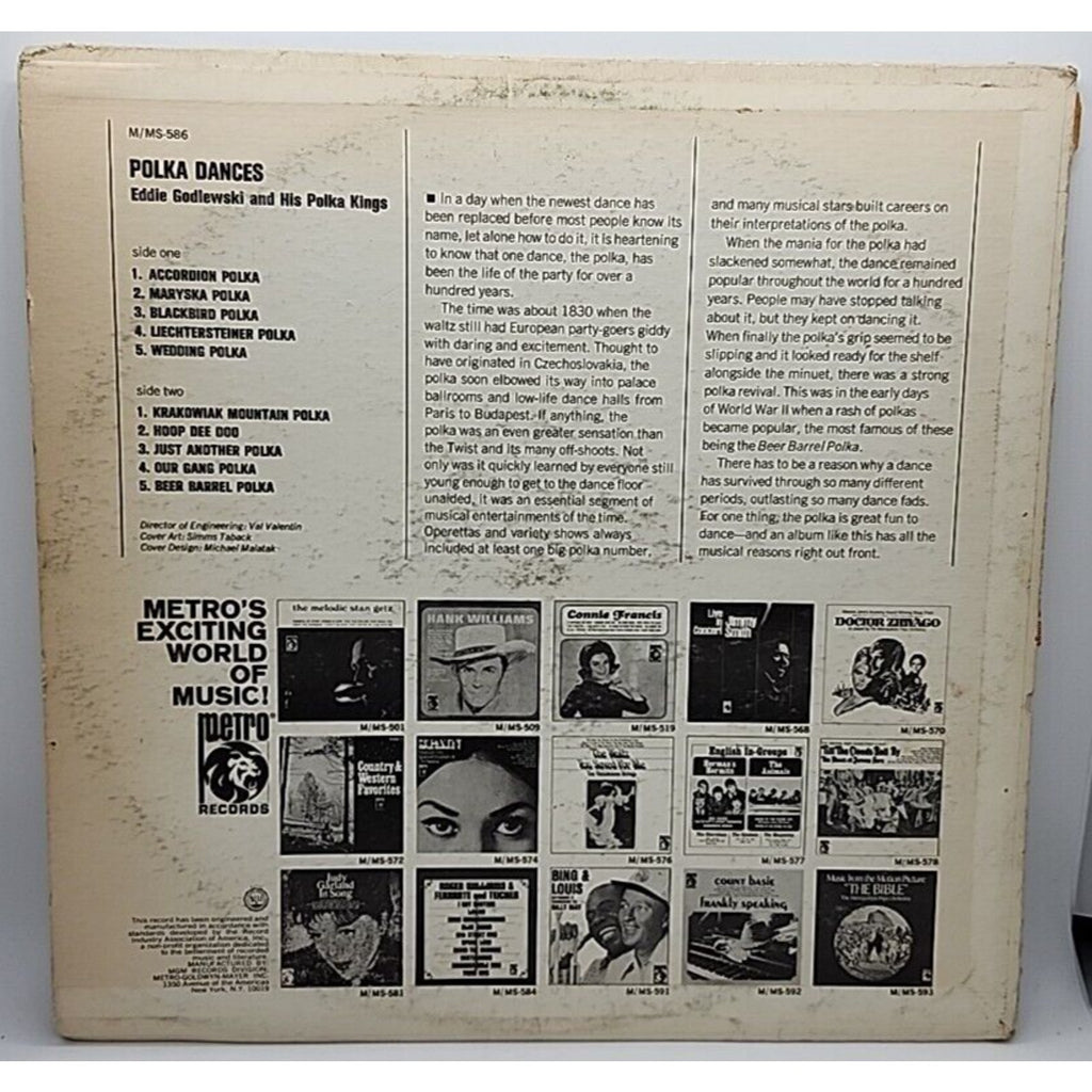 Polka Dances Eddie Godlewski and his Polka Kings (Record)