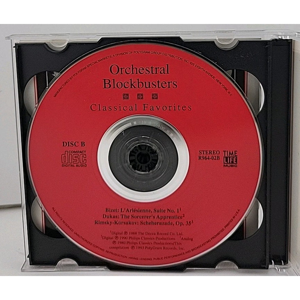 Orchestral Blockbusters The Time-life Library Of Classical Favorites CD