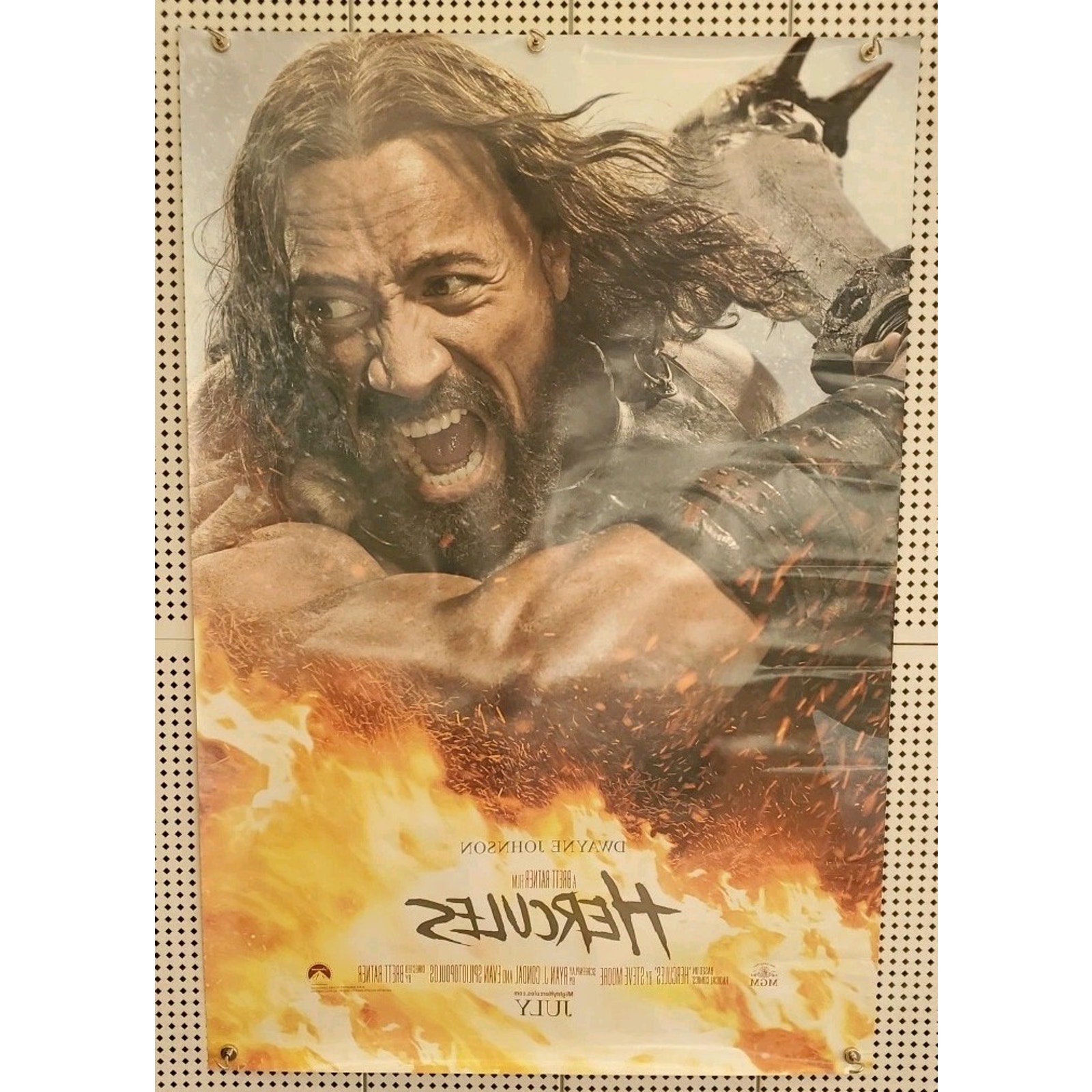 Hercules - Original DS Movie Poster D/S 27x40 The Rock
