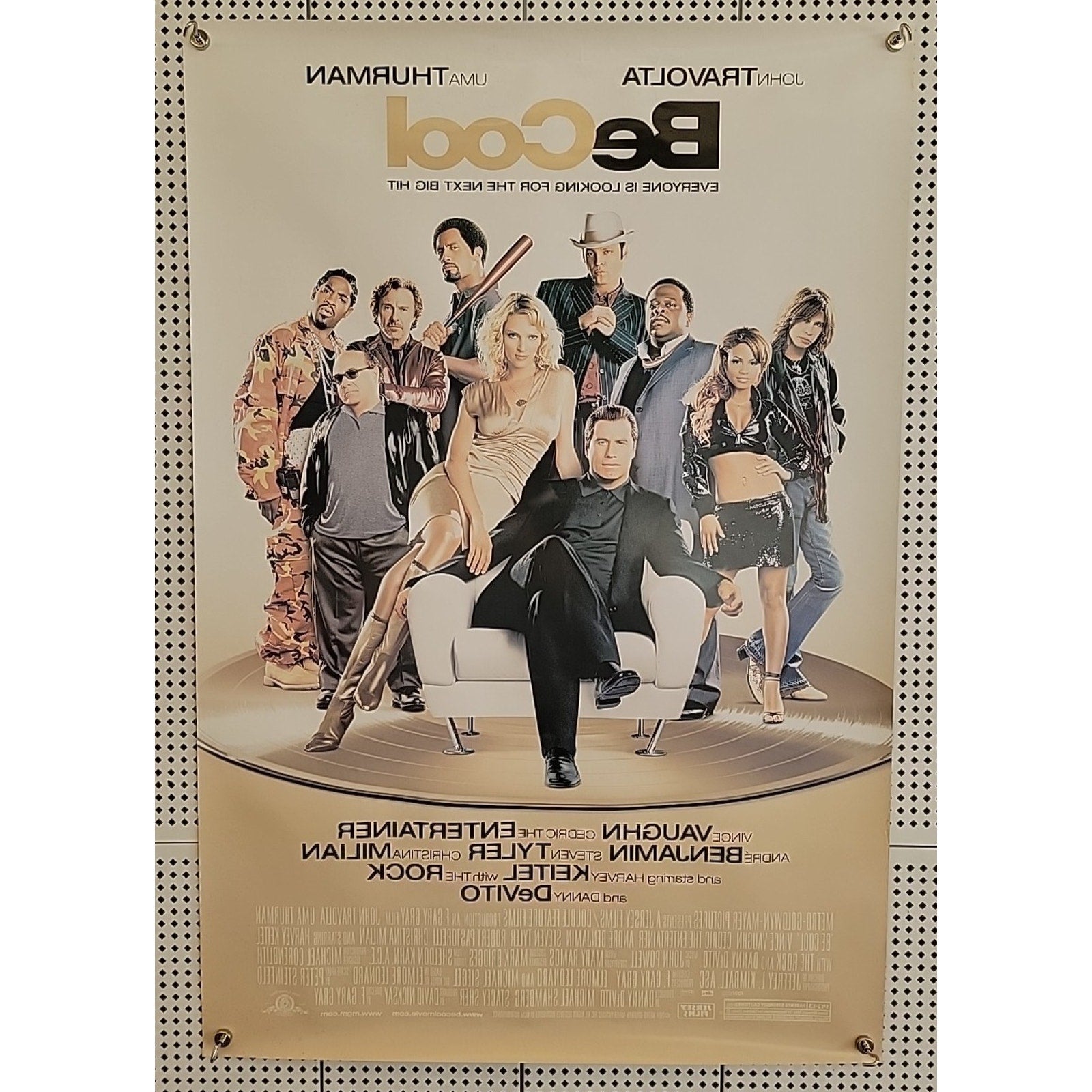 Be Cool Original 27x40 D/S Movie Poster