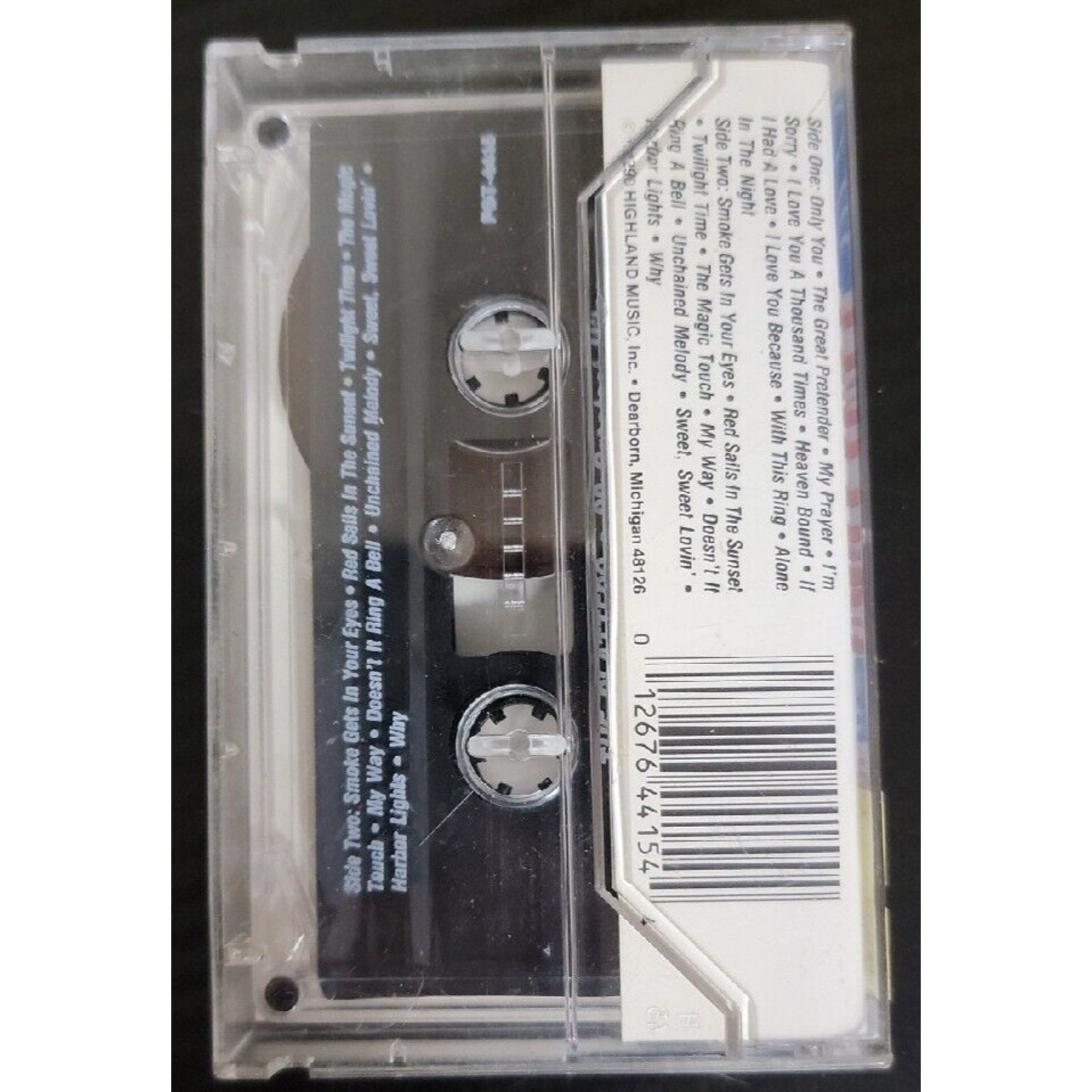 The Platters: 20 Greatest Hits (Cassette, 1990, Highland Music Inc., FST-4415)