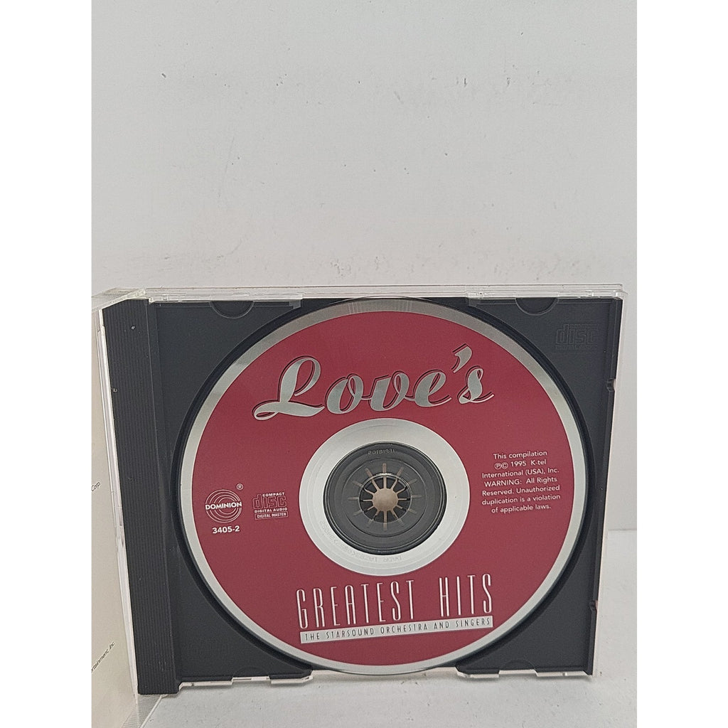 Love's Greatest Hits [K-Tel] by The Starsound Orchestra & Singers (CD, Apr-1995,