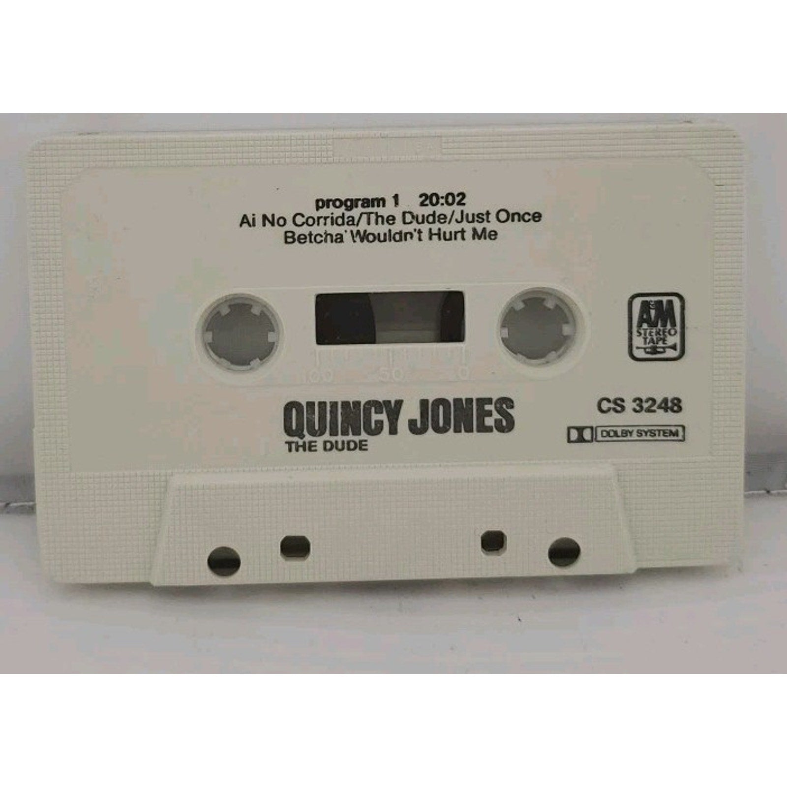 The Dude by Quincy Jones (Cassette, A&M Records)