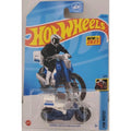 Hot Wheels Honda Super Cub Custom Light Blue 5/5 HW Moto