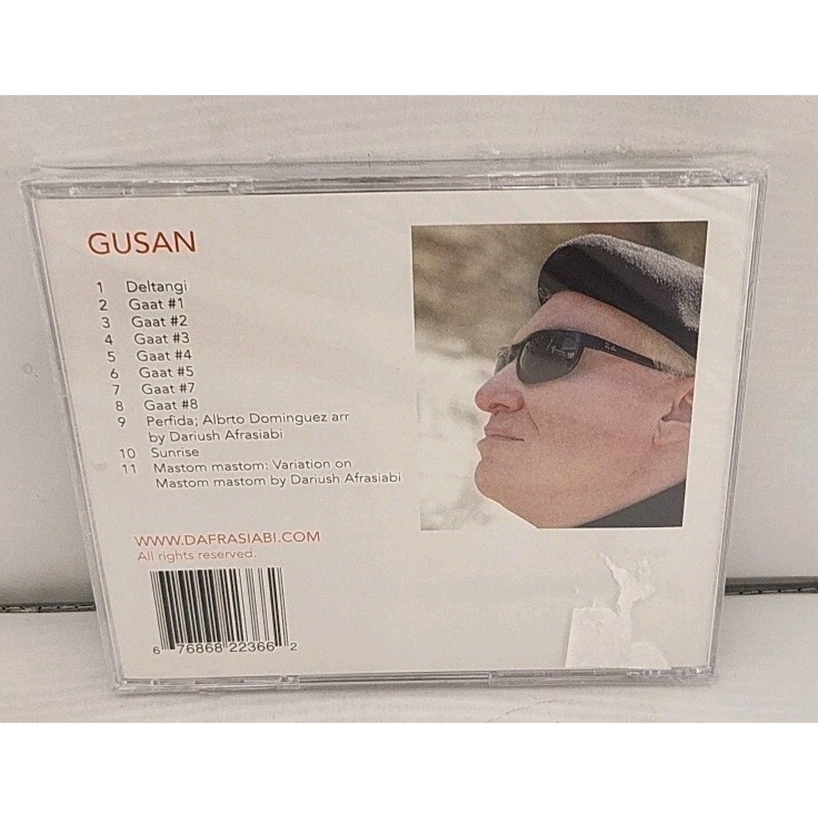 Dariush Afrasiabi - Gusan CD 2011 Persian World Folk Instrumental *New*