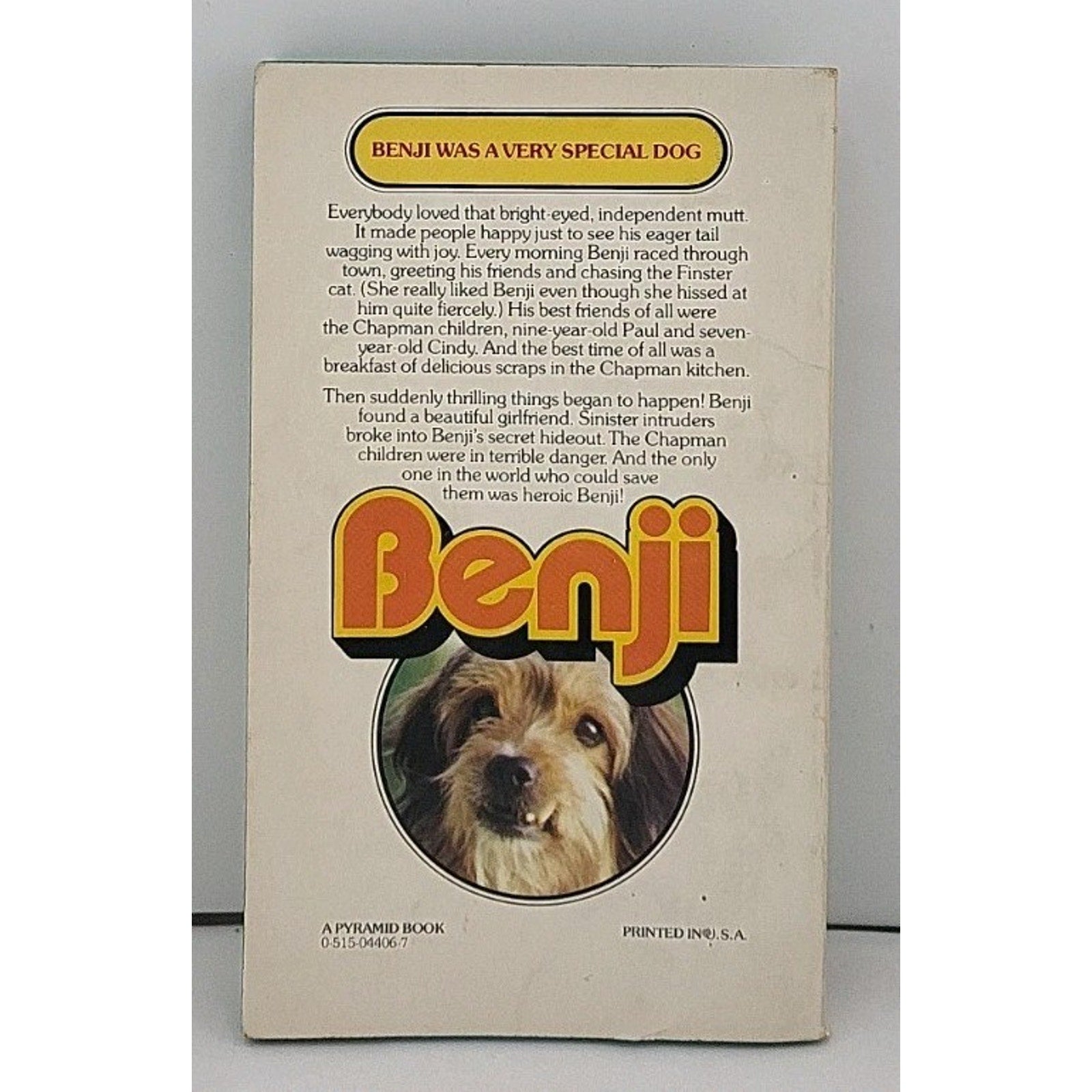 Benji by Joe Camp and Alison Thomas (Mass Market)