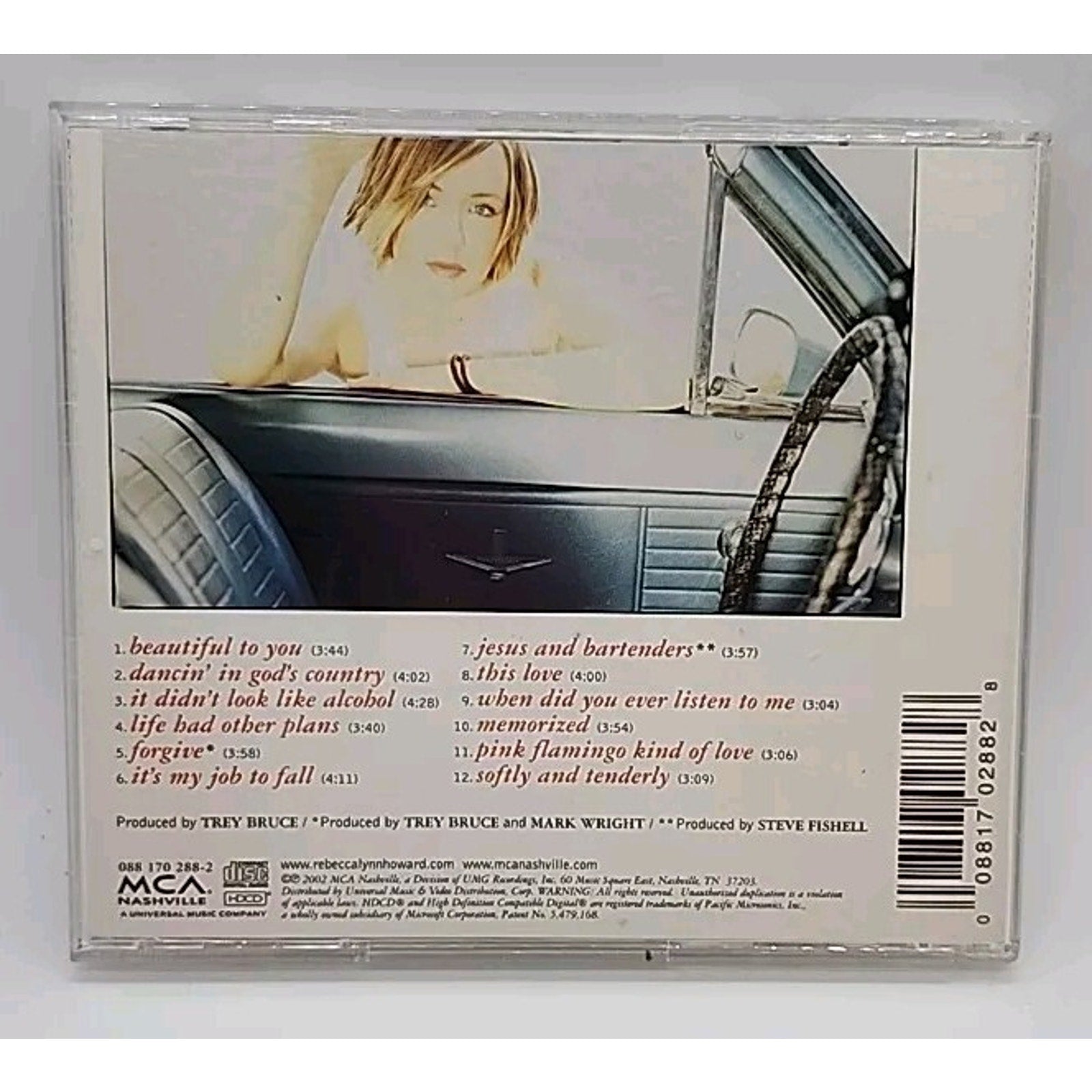Forgive by Rebecca Lynn Howard (CD, Sep-2002, MCA Nashville)