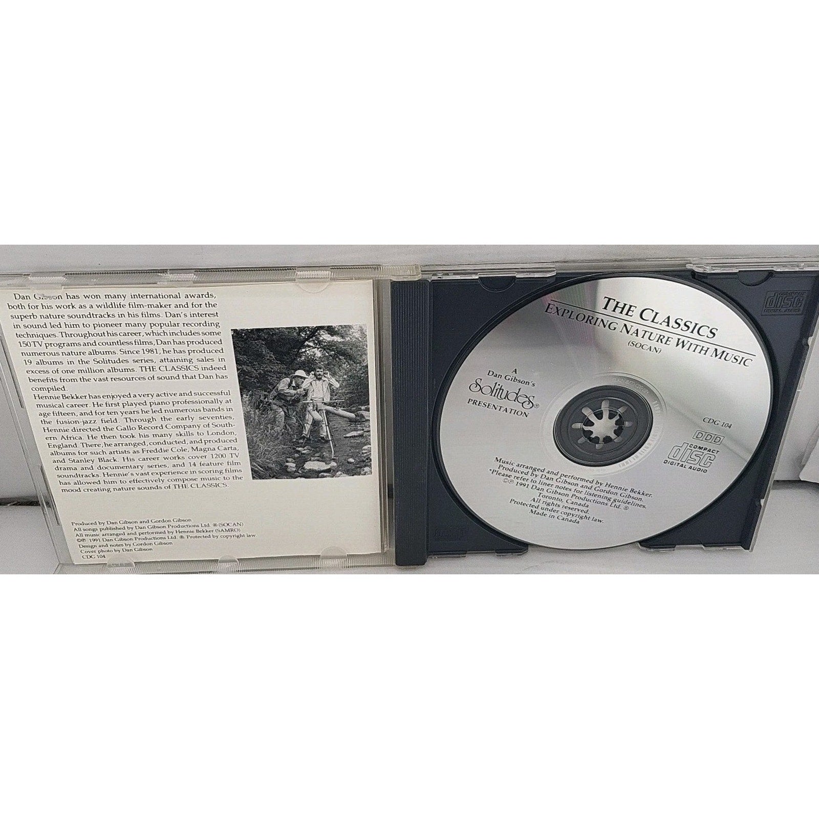 Dan Gibson's Solitudes: The Classics by Dan Gibson (CD, Jul-1994, CDG Records)