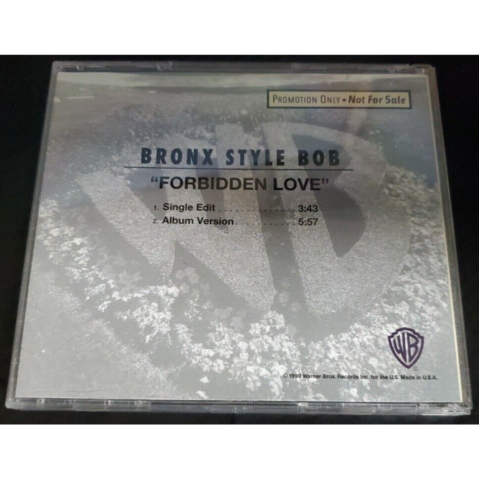 Forbidden Love [CD Single] [Single] by Bronx Style Bob (CD, 1992, Sire)