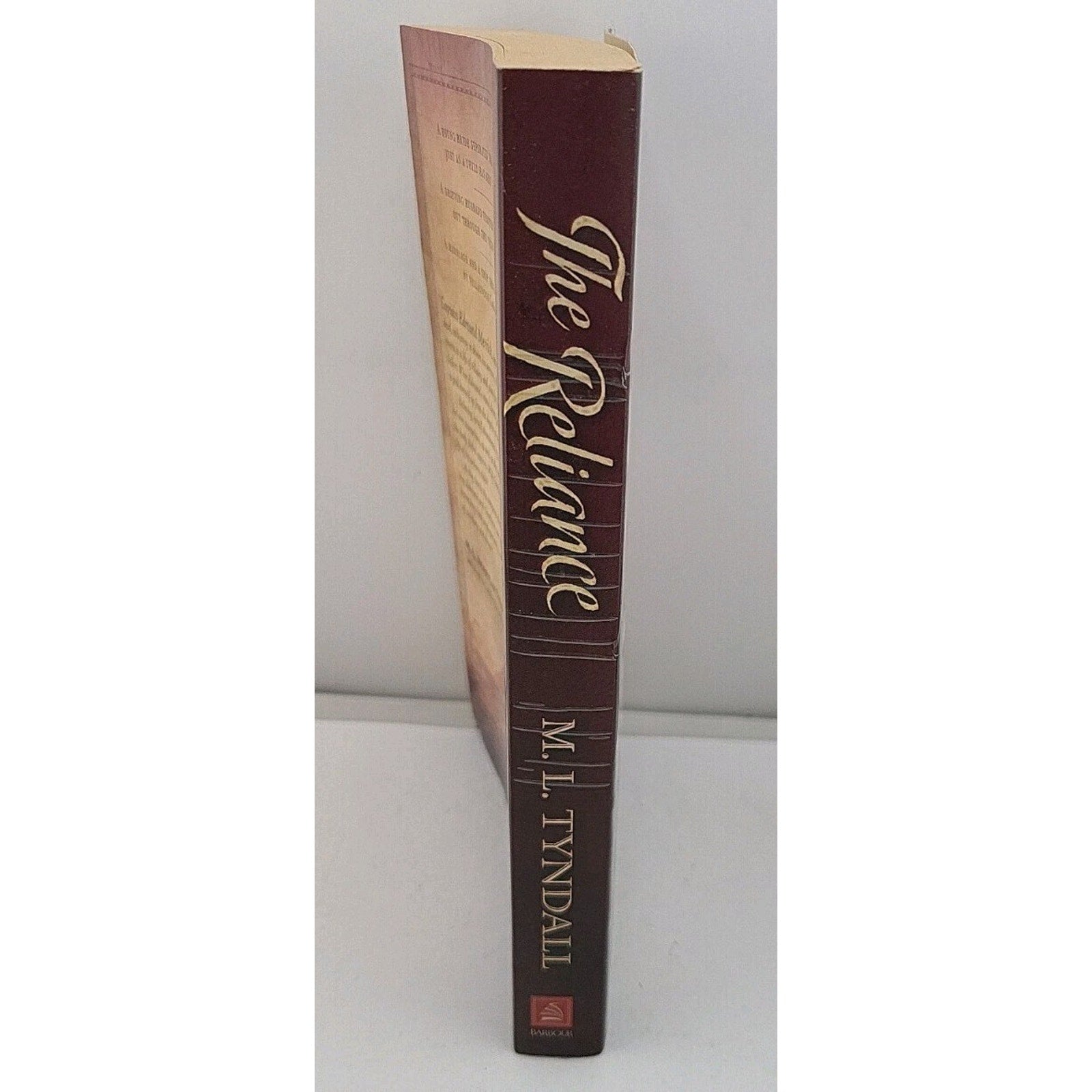 Reliance by MaryLu Tyndall (2007, Perfect)