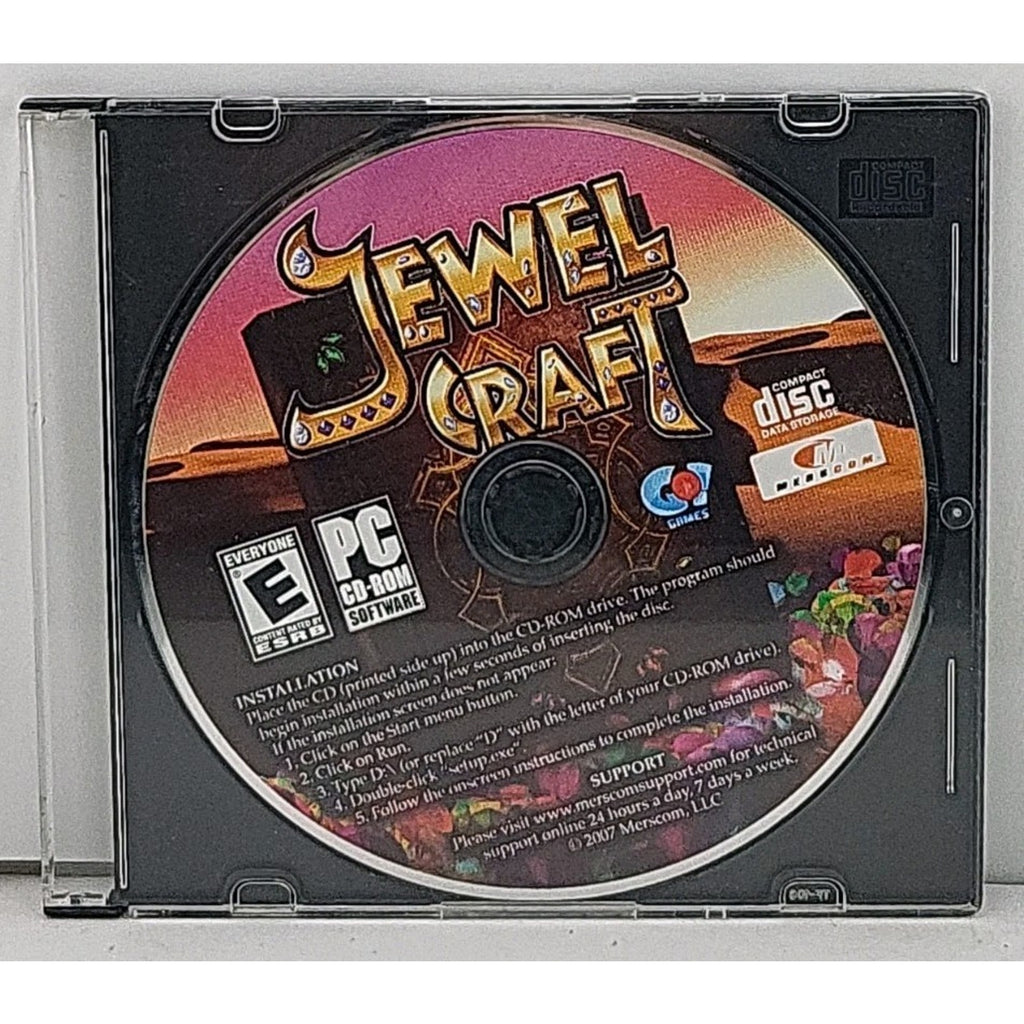 Jewel Craft (PC-CD, 2007) for Windows XP/Vista *Disc Only*