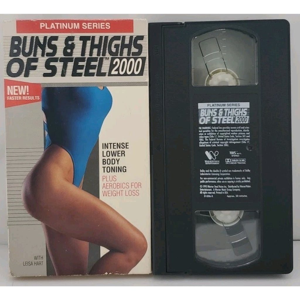 Buns Thighs of Steel 2000 (VHS, 1995)