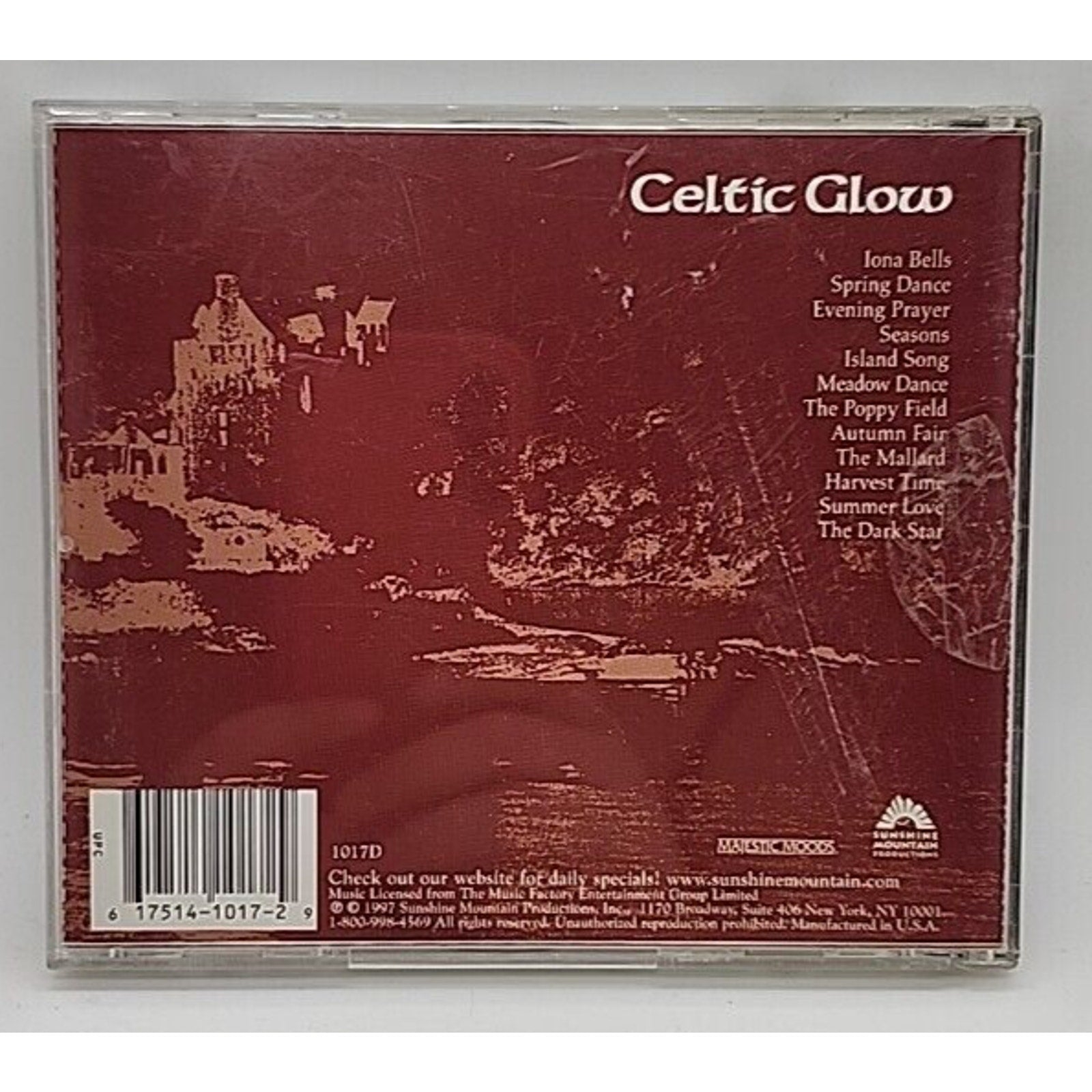 Celtic Glow, CD, 1017D, Majestic Moods, 1997