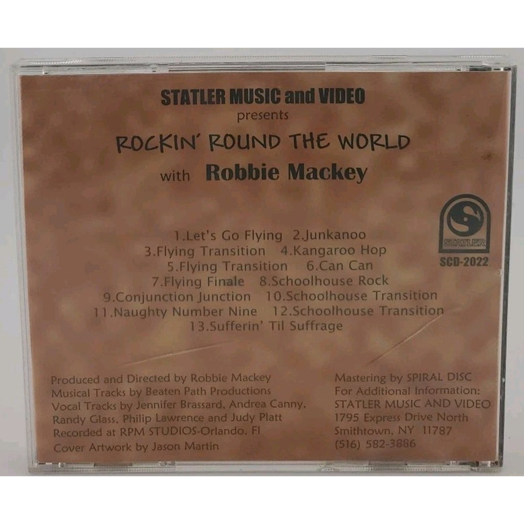 Statler Music And Video Rockin' Round The World With Robbie Mackey Cd