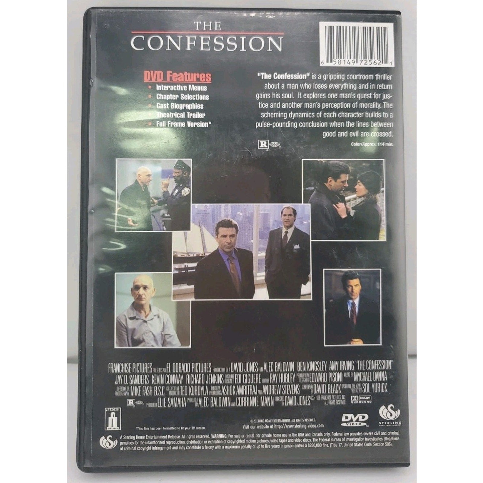 Confession (DVD, 1999)