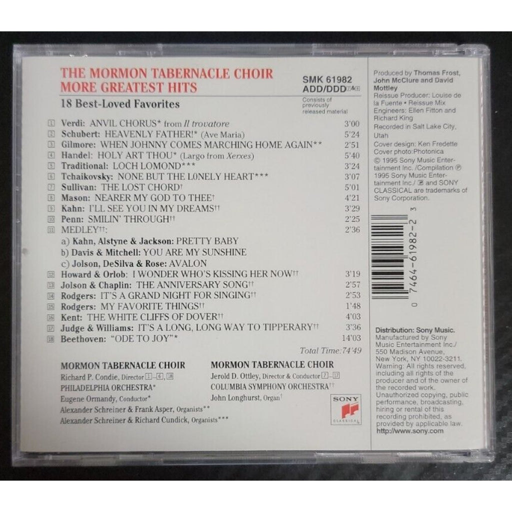 More Greatest Hits: 18 Best Loved Favorites (CD)