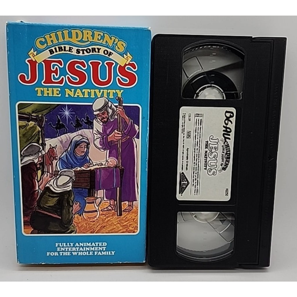 Children's Bible Story of Jesus: The Nativity (VHS, 1988)