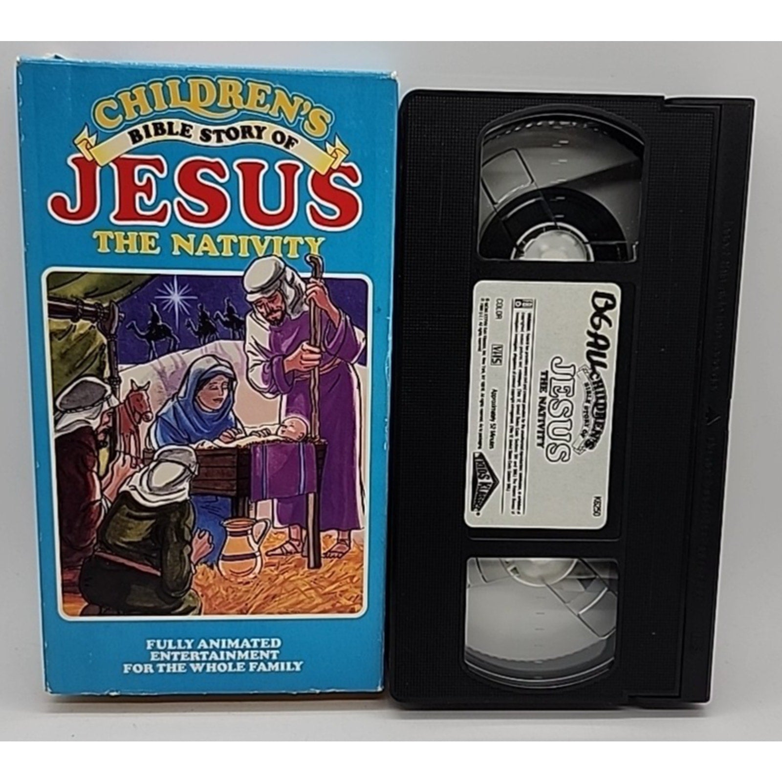 Children's Bible Story of Jesus: The Nativity (VHS, 1988)
