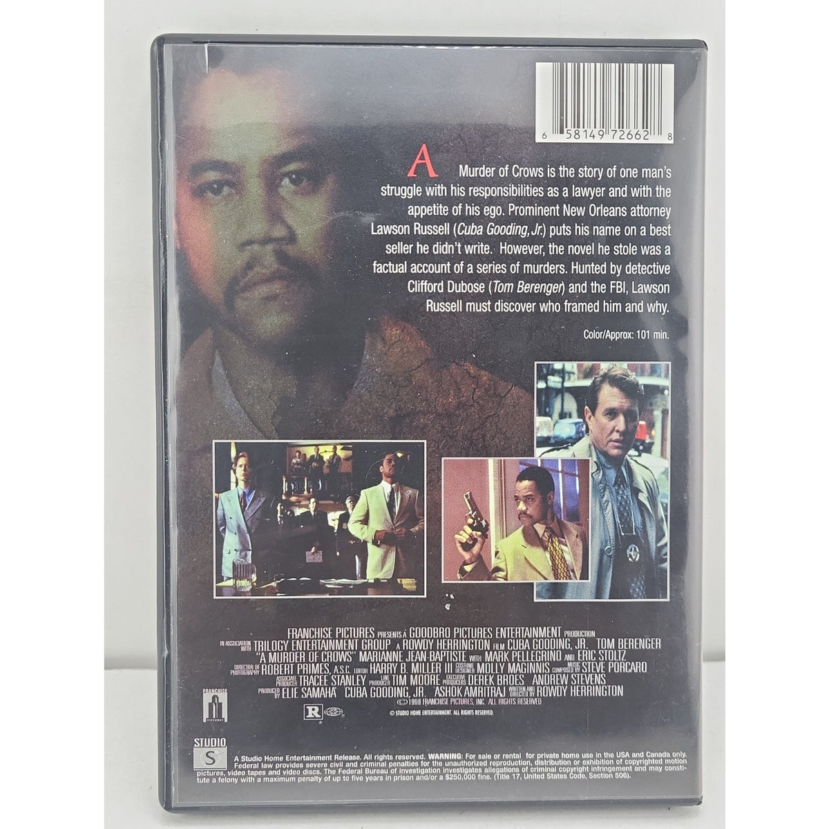A Murder of Crows (DVD, 1999)