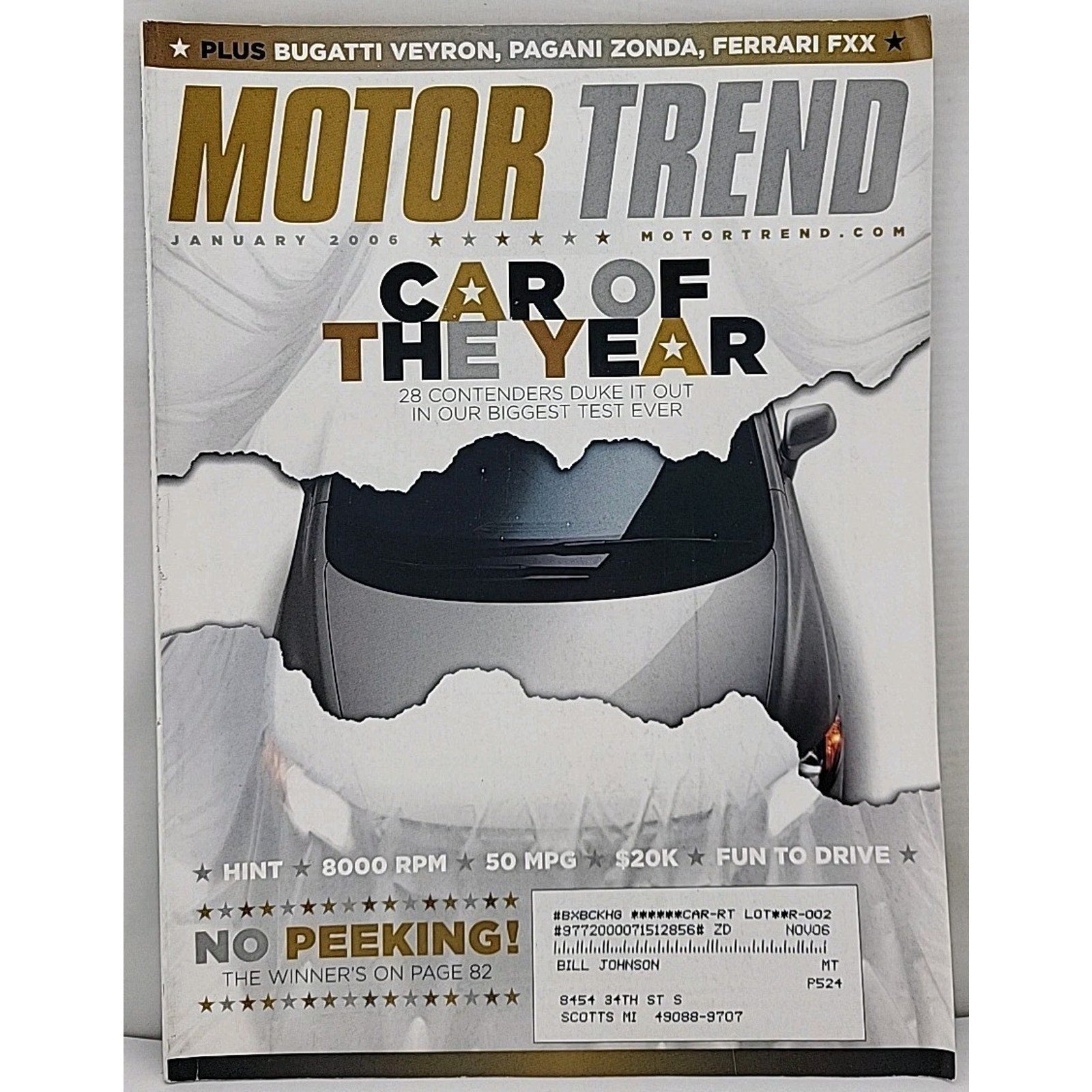 Motor Trend Magazine January 2006