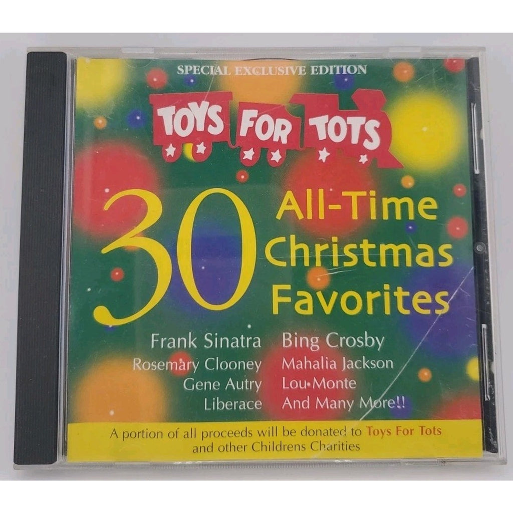 Toys For Tots: 30 All-Time Christmas Favorites by Various (CD, 2001)