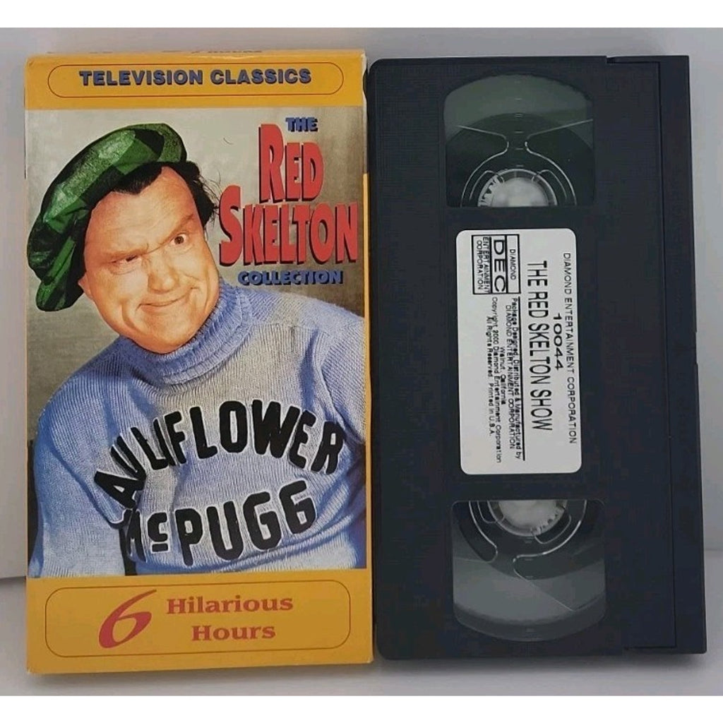The Red Skelton Collection (VHS 1996) 6 HOURS Classic Comedy