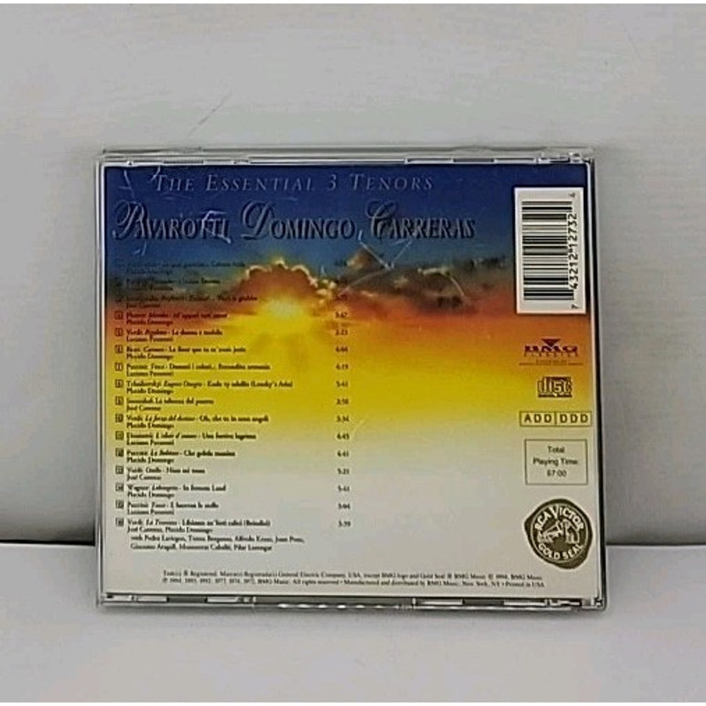 Essential 3 Tenors by Pavarotti / Domingo / Carreras (CD, 1994)