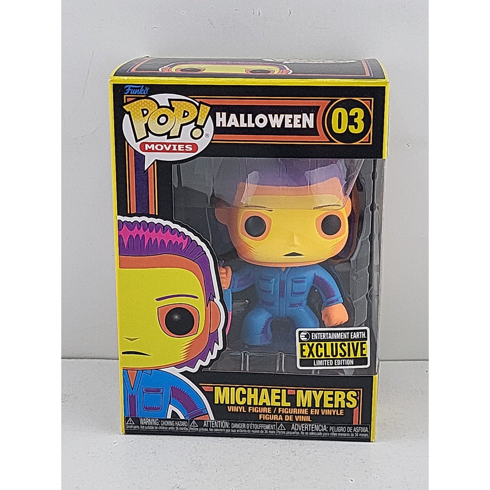 Funko Pop! Vinyl: Halloween - Michael Myers (Black Light) - Entertainment Earth
