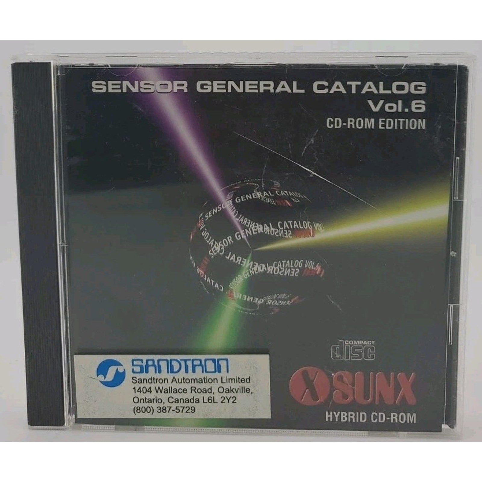 Sensor General Catalog Vol. 6 CD-Rom Editon