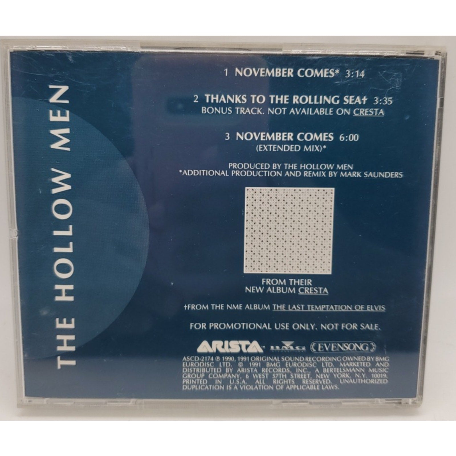 The Hollow Men November Comes (CD)