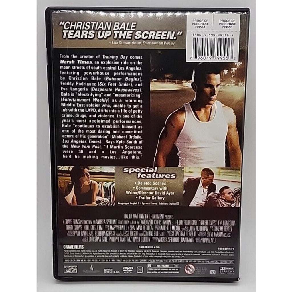 Harsh Times (DVD, 2006)