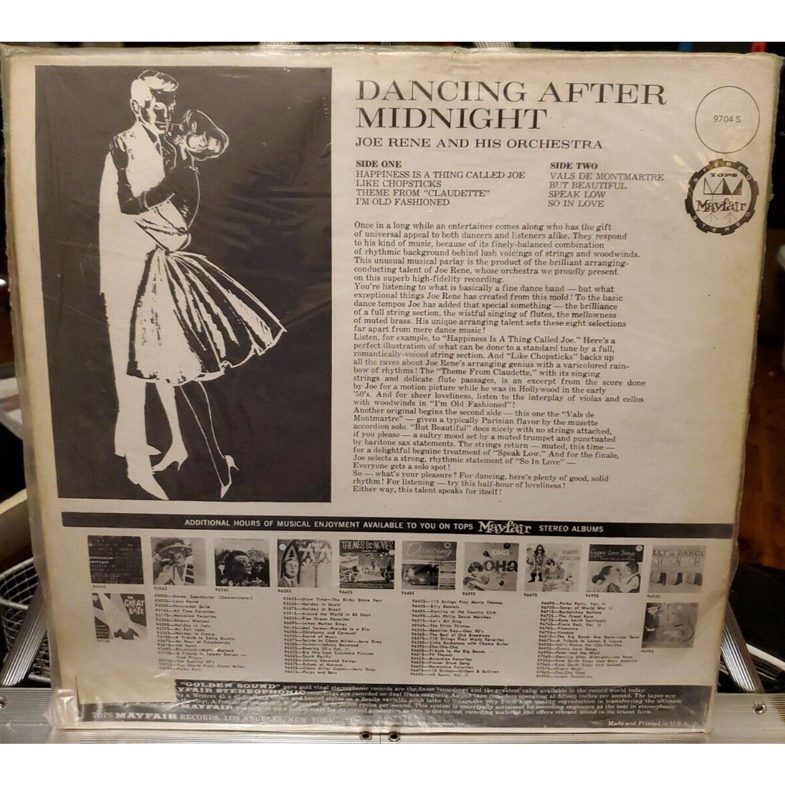 Dancing After Midnight by Joe Rene And His Orchestra (Record)