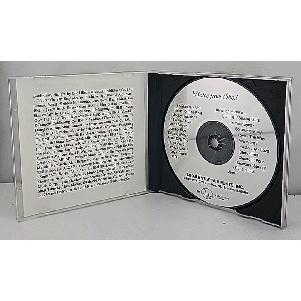 Notes From Shoji Music CD