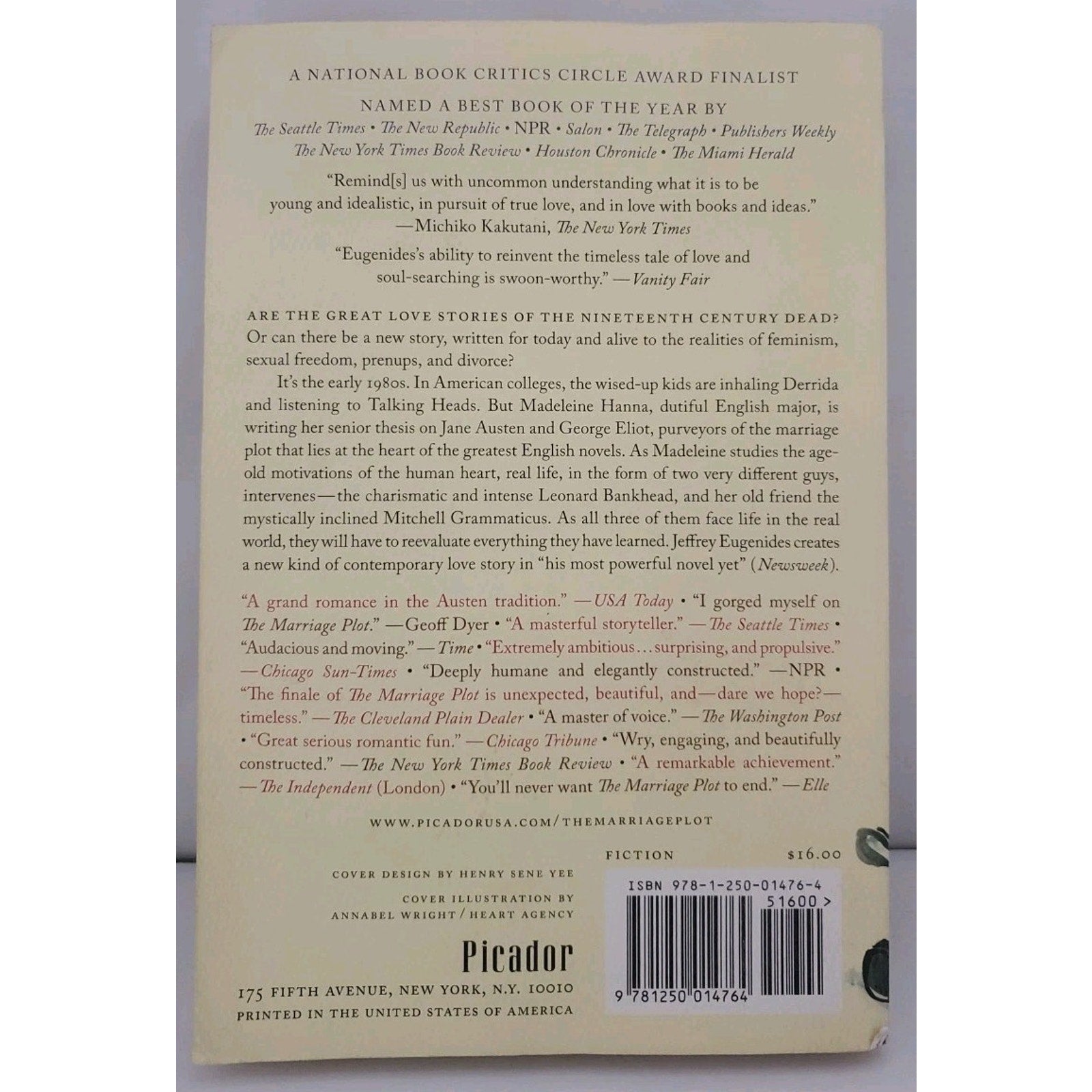 Marriage Plot : A Novel by Jeffrey Eugenides (2012, Trade Paperback)