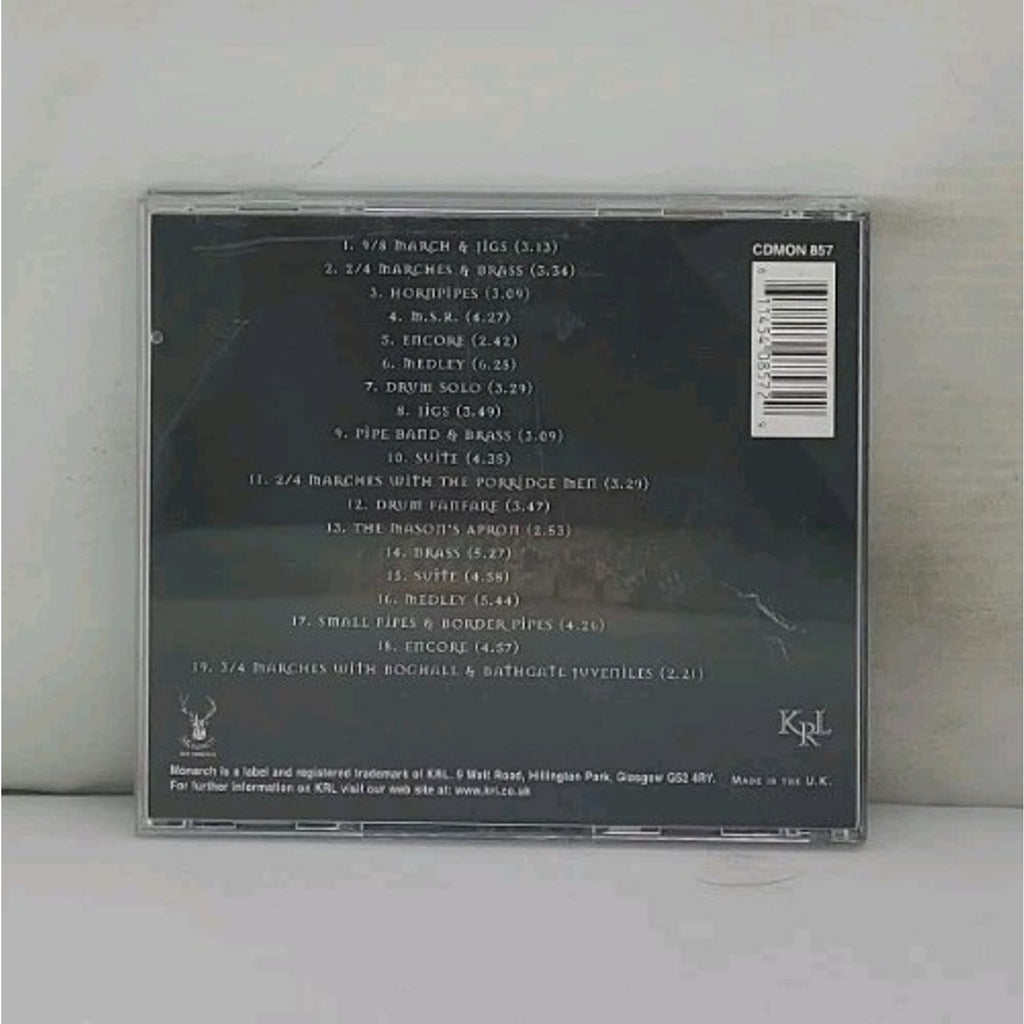 Live from Glasgow by The Boghall & Bathgate Caledonia Pipe Band (CD, 2011)