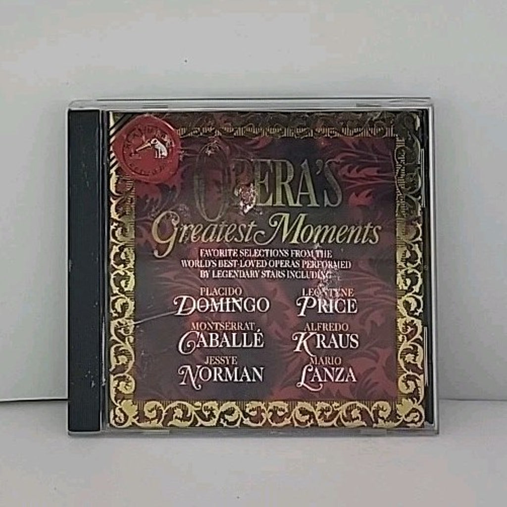 Opera's Greatest Moments by Various (CD, 1992)