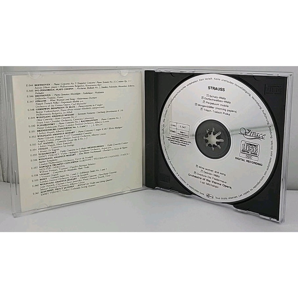 Strauss: Waltzes, Polka, and Overture CD