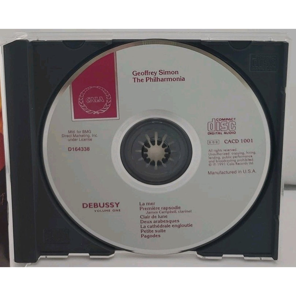 Debussy Geoffrey Simon The Philharmonia Volume One (CD)