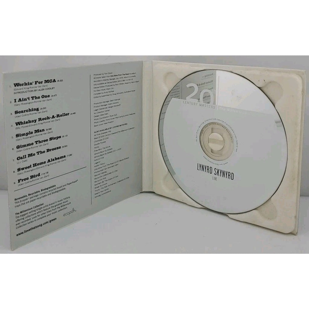 Millennium Collection 20th Century Masters (Live) by Lynyrd Skynyrd (CD, 2007)