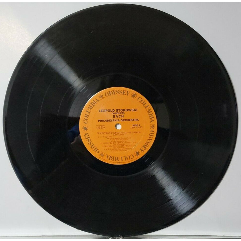 Leopold Stokowski - Conducts Bach Philadelphia Orchestra (Vinyl)