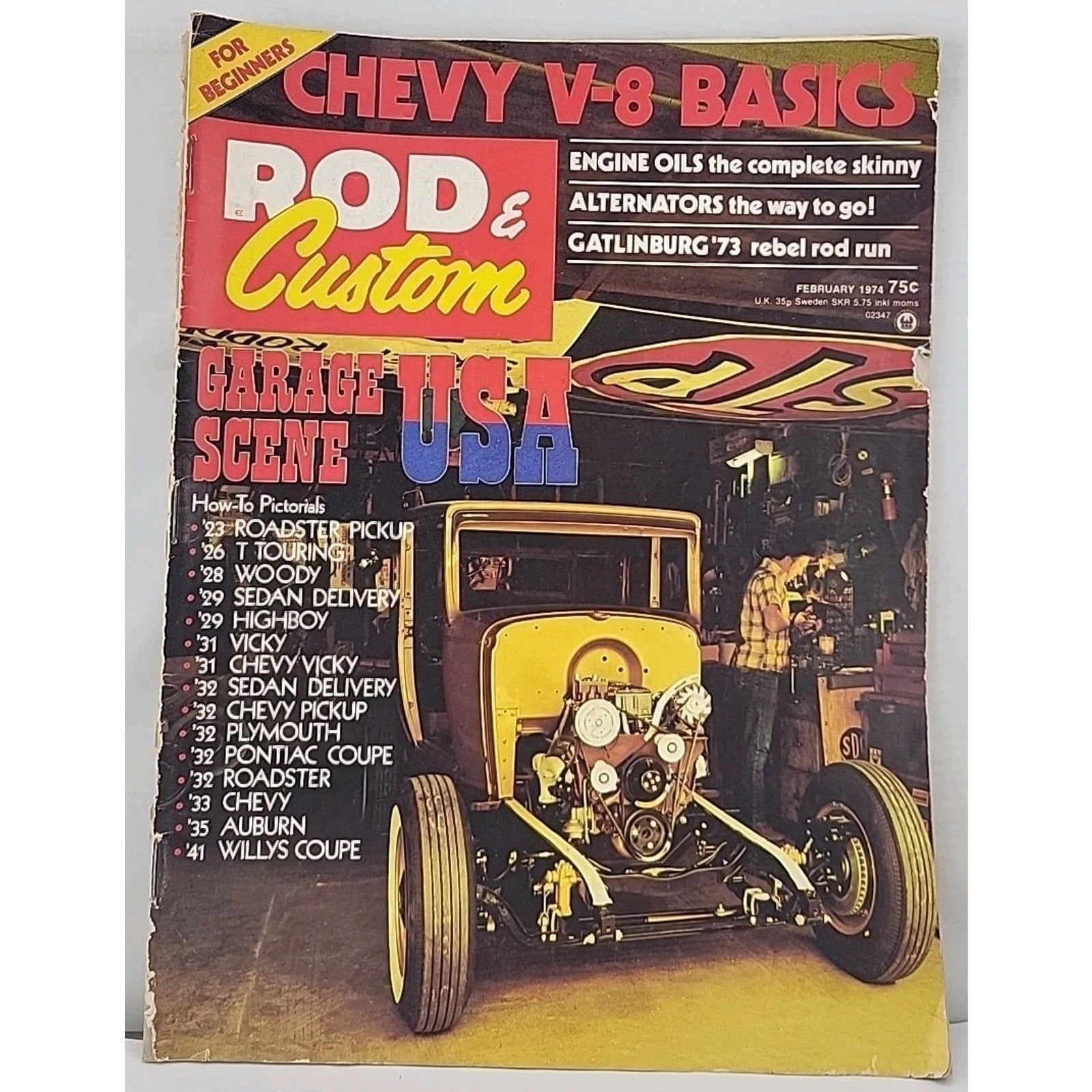 Rod & Custom Magazine - February 1974 - Vol. 21 No. 2